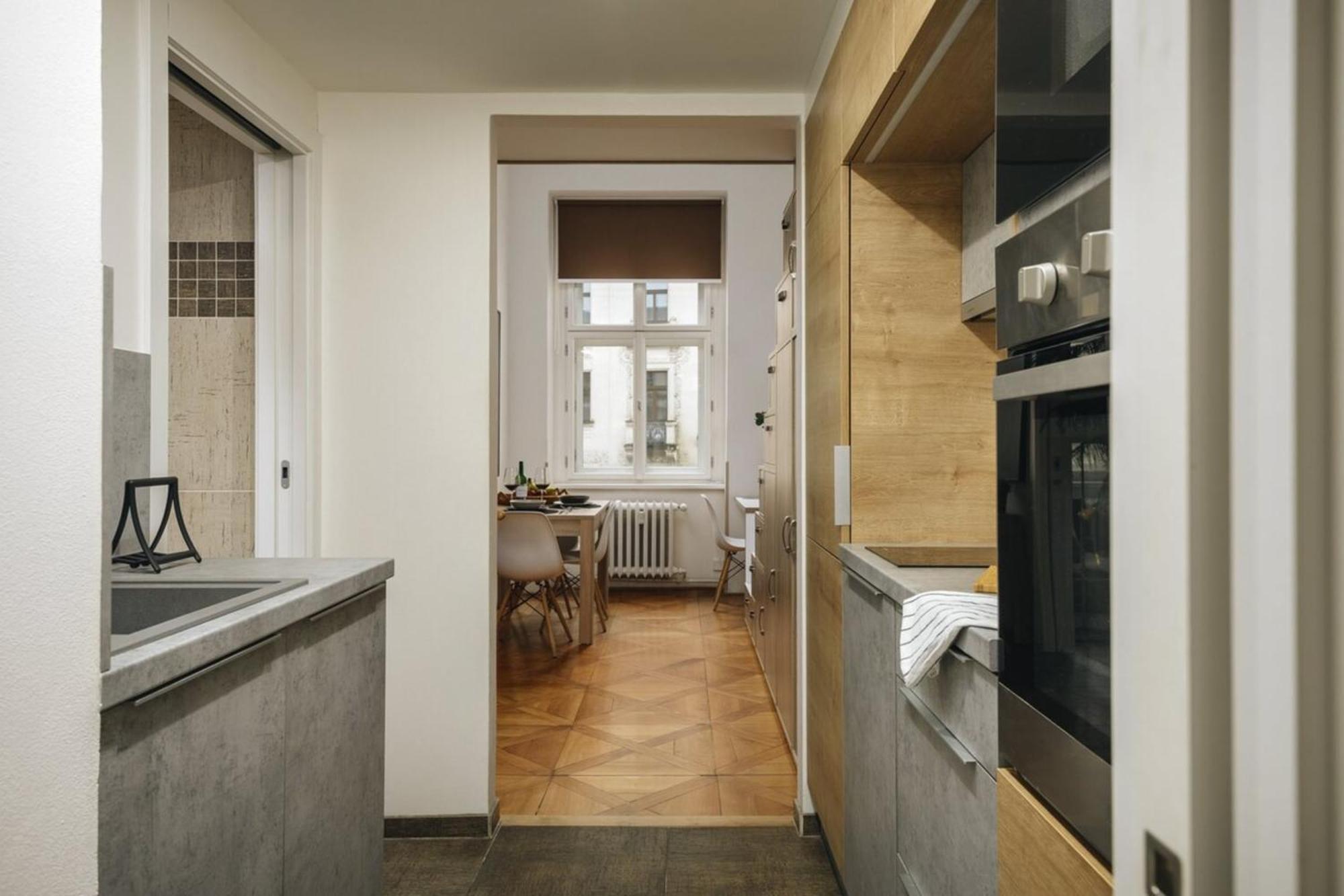 Cozy & Comfortable Apt Walking Anywhere You Want Sen Praga Exterior foto